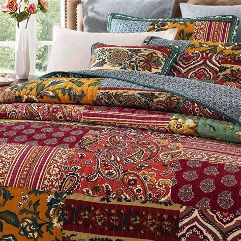 cream boho bedding|bohemian bedding for women.